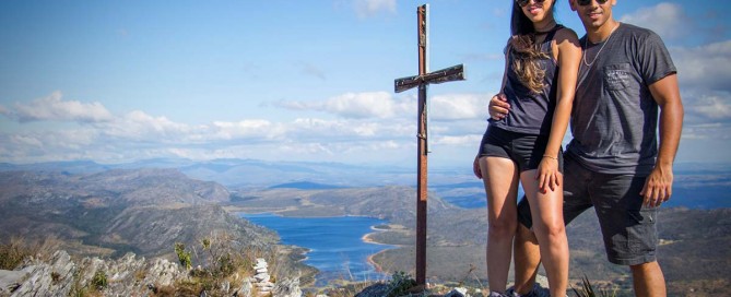 Foto no Topo do Pico da Lapinha da Serra