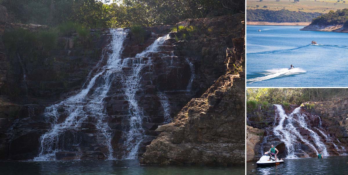 Melhores pontos represa Furnas